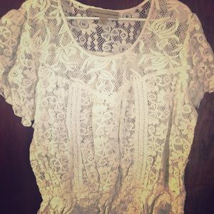 XL Vintage America Lace Shirt